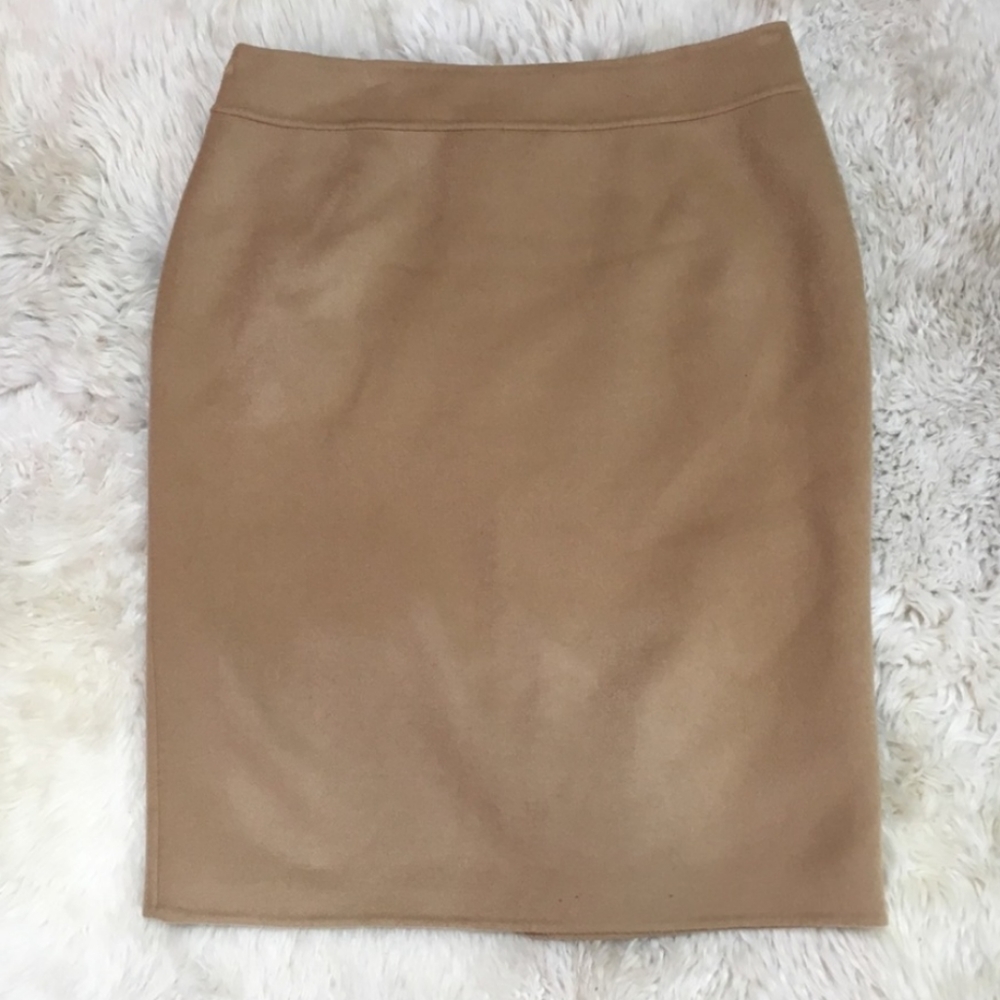 Talbot Camel Wool Skirt